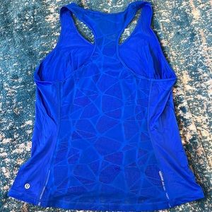 Lululemon Tank Top- Size Large, Blue